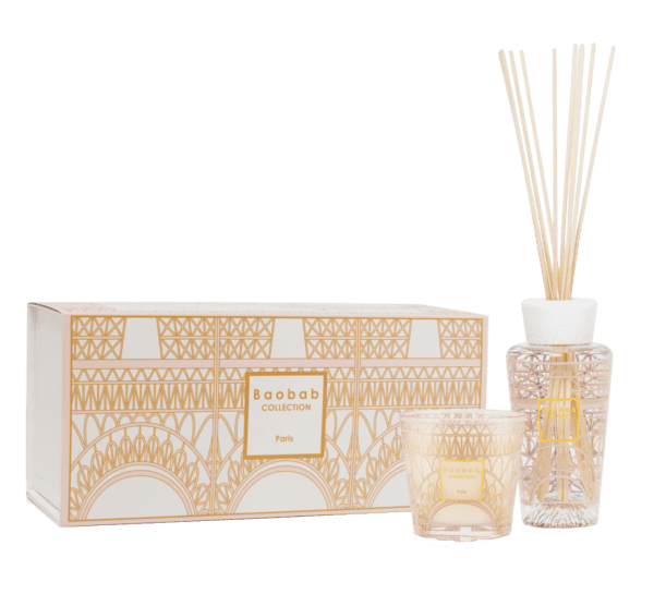 COFFRET BAOBAB - DIFFUSEUR & BOUGIE - PARIS